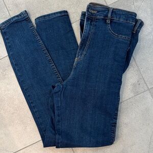 Zara Dark Blue Skinny Jeans